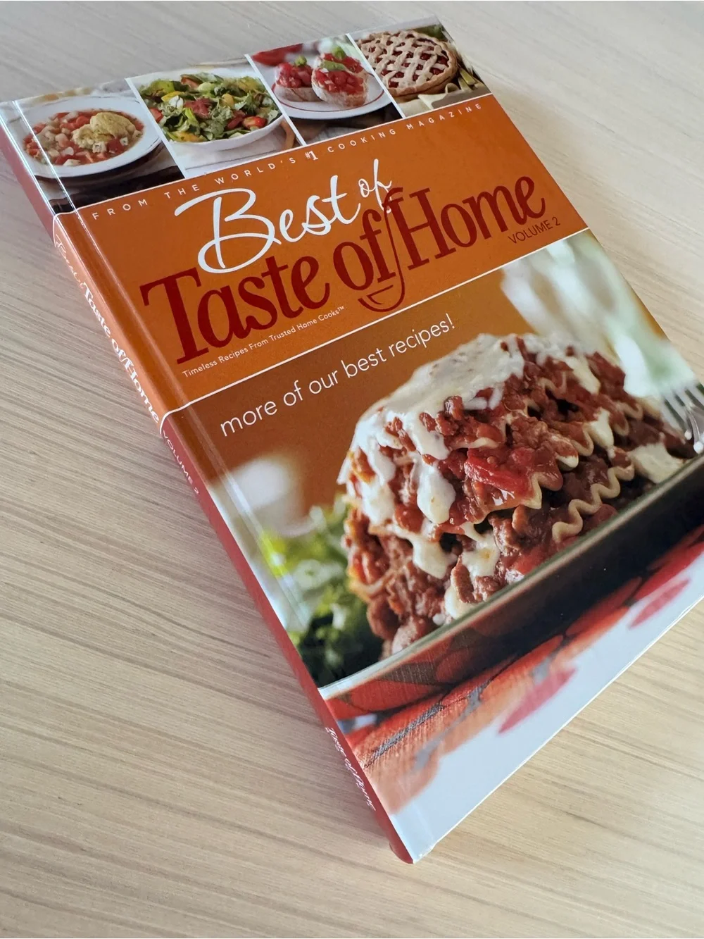 The Best Of Taste of Home CookbookVolume 2 Hardback